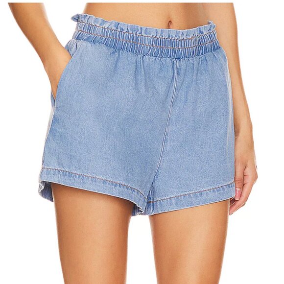 LNA Chambray Shorts - Picture 1 of 2